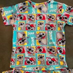 Kids Pajama Set - Colorful Cartoon Design